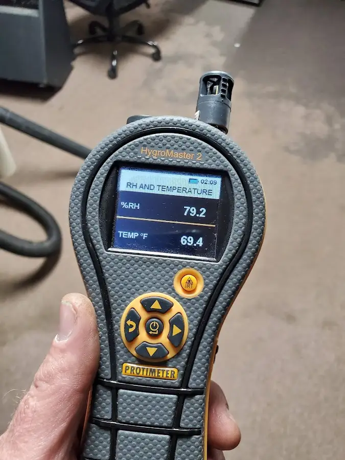 Moisture meter humidity assessment for Mold Remediation & Removal in Blythewood